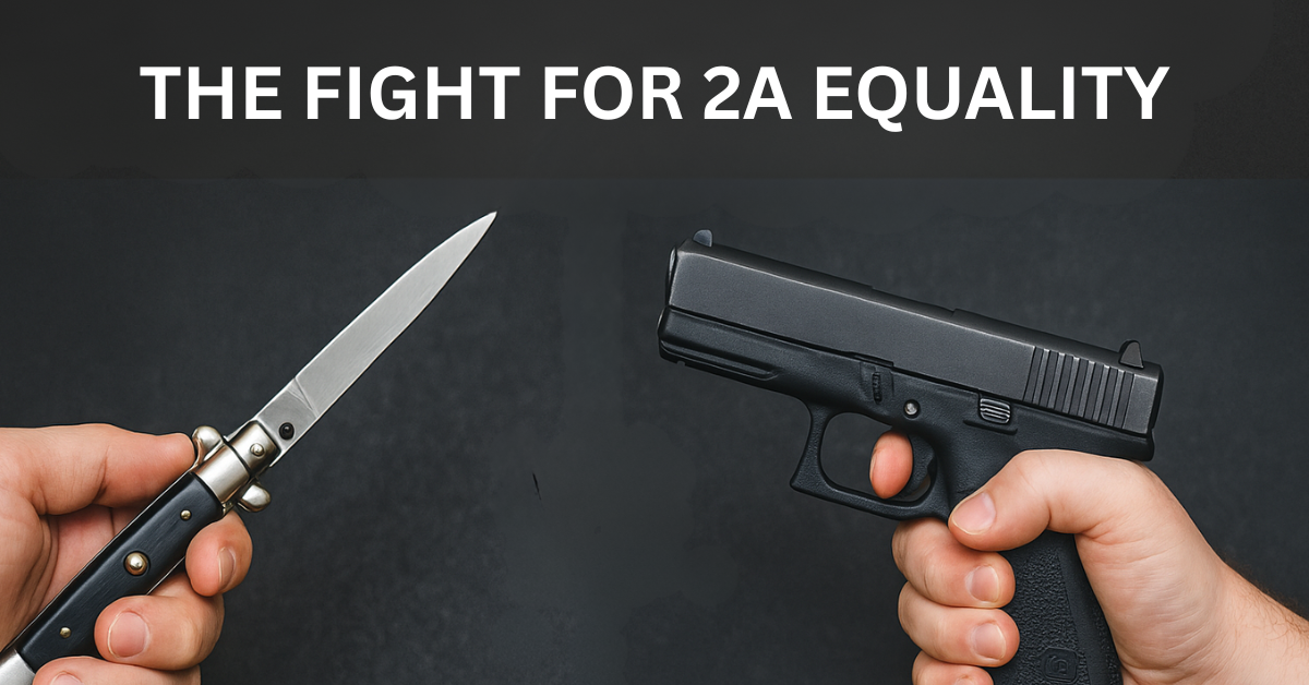 “Switchblades vs. Firearms: SAF’s Fight for Second Amendment Equality”
