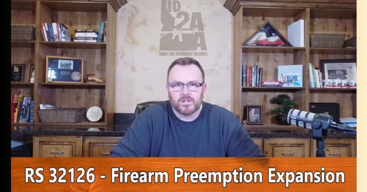 Sen. Zito’s Firearm Preemption Expansion Legislation