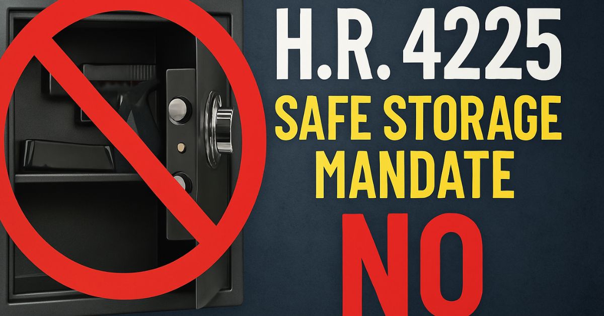 National Bill Tries to Force Gun Owners into “Safe Storage”