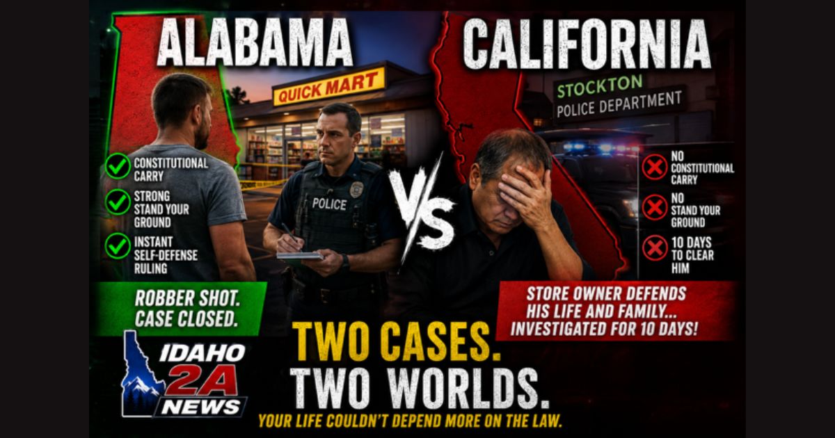 Video: Does Constitutional Carry Actually Work? Alabama vs California Self-Defense Shootings