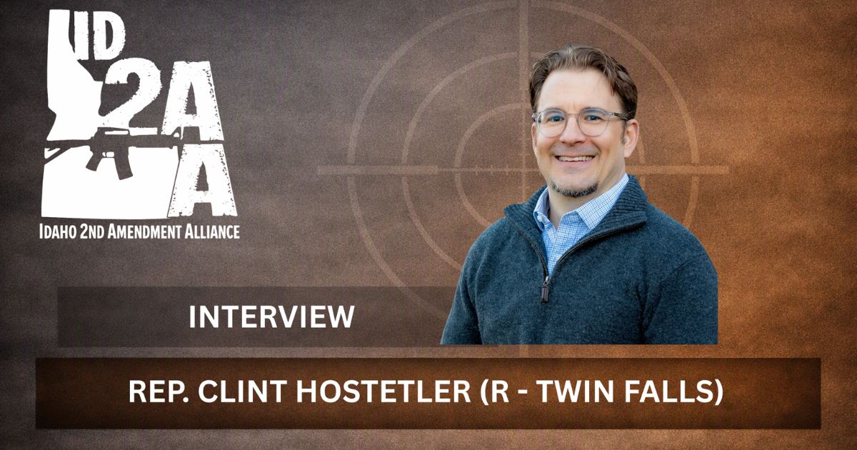 Video: ISAA Interviews Idaho Rep. Clint Hostetler on Guns and More